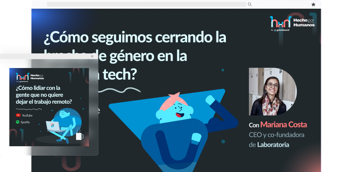 Hecho por Humanos: Get on Board's podcast